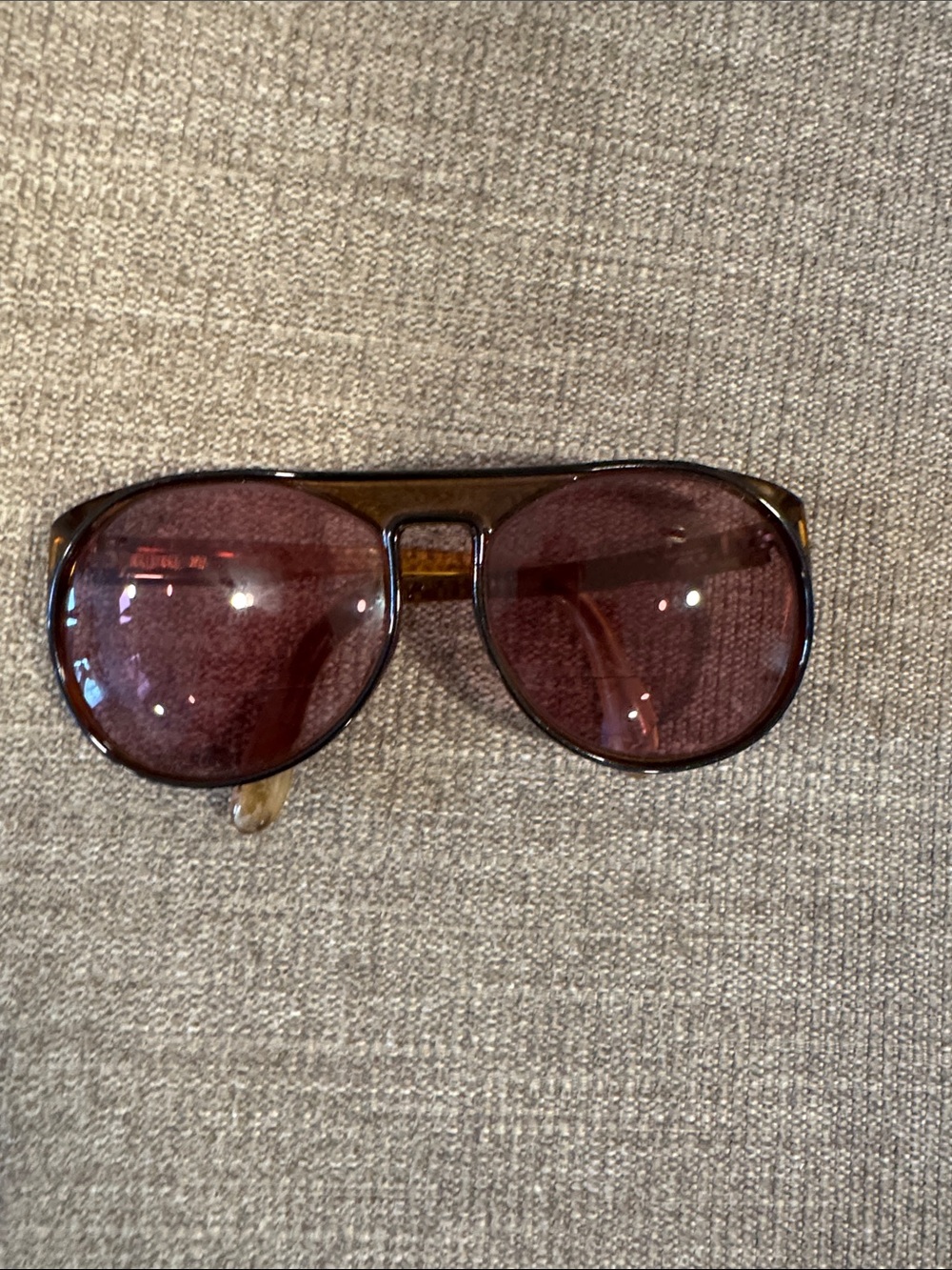 PLAYBOY Amber Tortoiseshell Sunglasses with Rose Tint